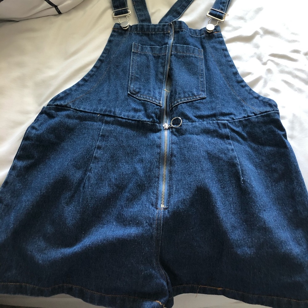 princess polly denim overalls